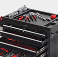 Neue Produkte für 2026: 296-teiliges Handwerkzeug-Set aus Kohlenstoffstahl – Professionelles Werkzeug für Mechaniker-Reparaturen, Steckschlüssel- und Schraubenschlüssel-Set im Koffer für den Heimgebrauch